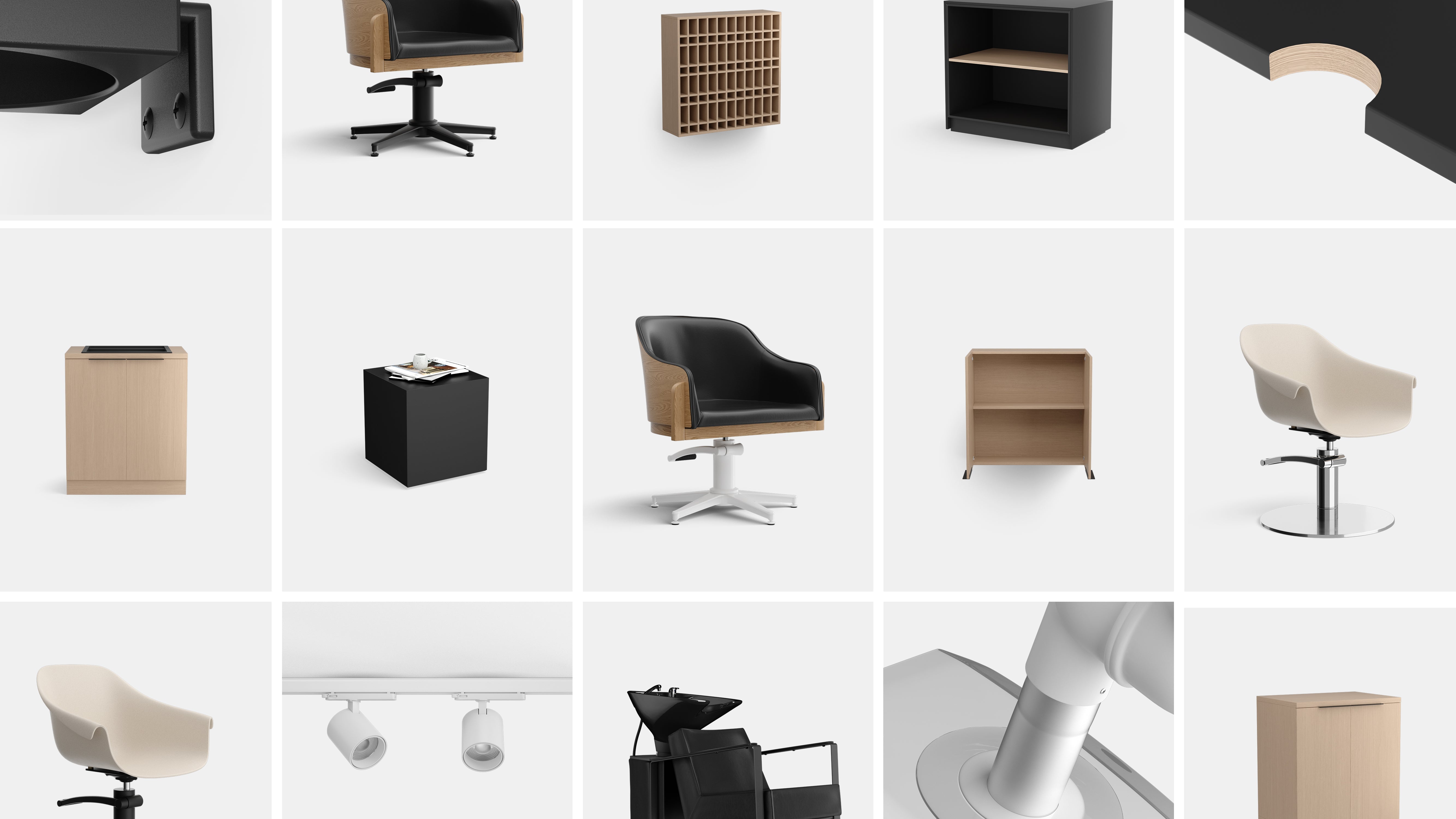 Frisørartikler i høj kvalitet